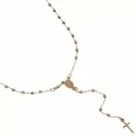 Rosary Necklace Rose Gold 803321716862