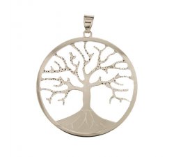 Ciondolo albero della vita oro bianco 803321700978