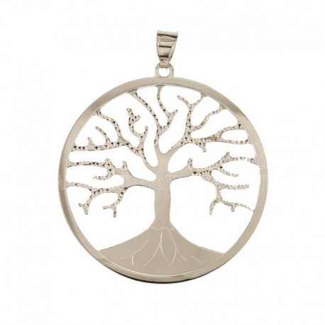 Ciondolo albero della vita oro bianco 803321700978