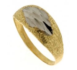 White Yellow Gold Woman Ring 803321714280