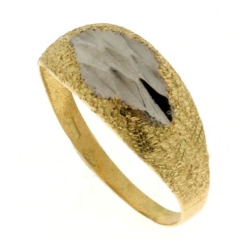 White Yellow Gold Woman Ring 803321714280