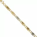 Men's Bracelet in Yellow and White Gold 803321732829