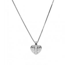 Necklace Promesse Gioielli Woman Point of Light Diamond CCUT