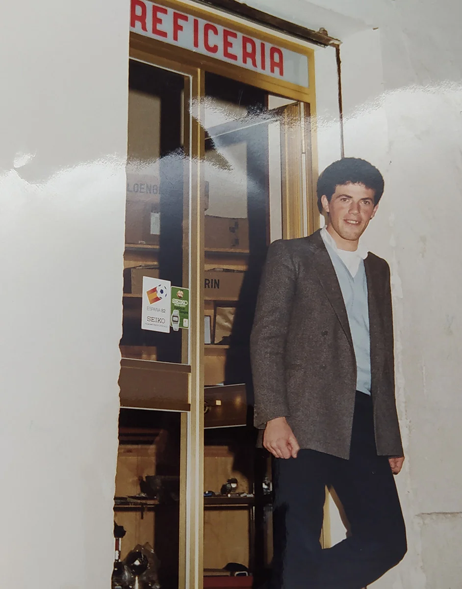 Photo of Ernesto Lucchese in the 1980s