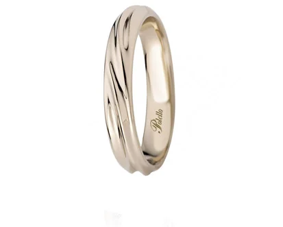 Two-tone Gold Wedding Rings