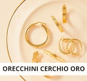 Orecchini cerchio oro