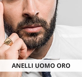 Anelli Uomo Oro