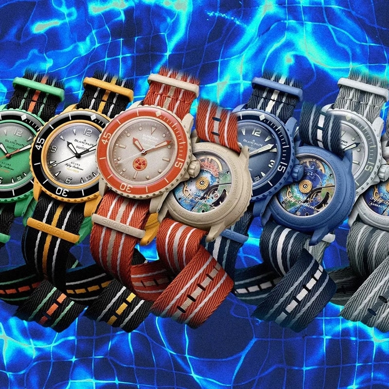 Neue Kollektion von Blancpain X Swatch-Uhren